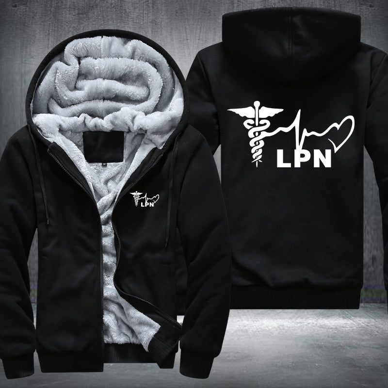LPN Nurse Fleece Jacket