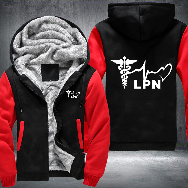 LPN Nurse Fleece Jacket