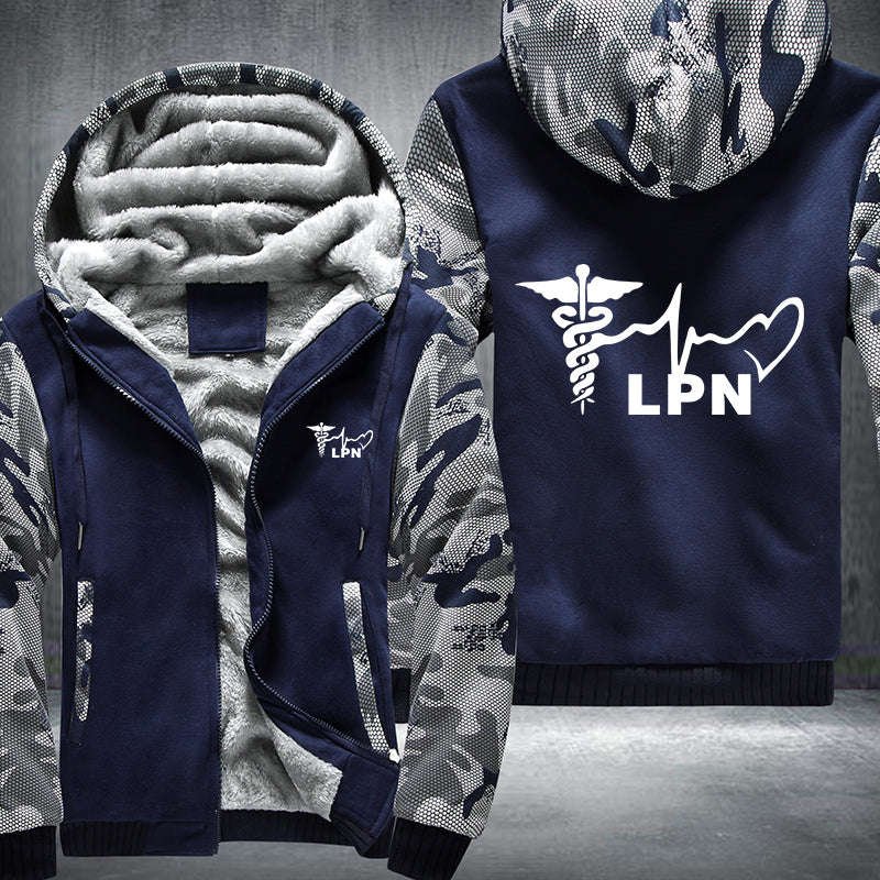 LPN Nurse Fleece Jacket