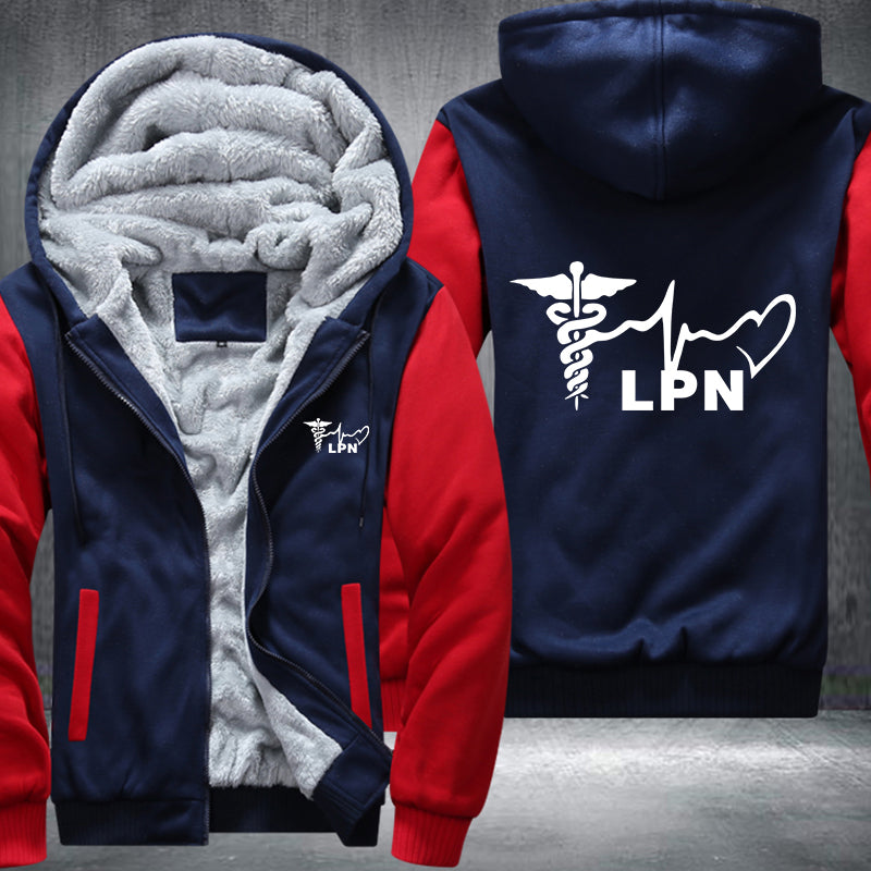 LPN Nurse Fleece Jacket