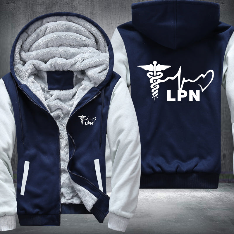 LPN Nurse Fleece Jacket