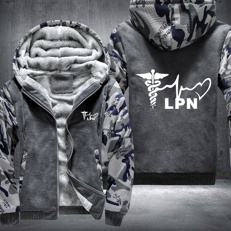 LPN Nurse Fleece Jacket
