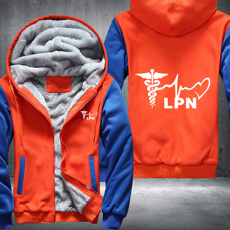 LPN Nurse Fleece Jacket