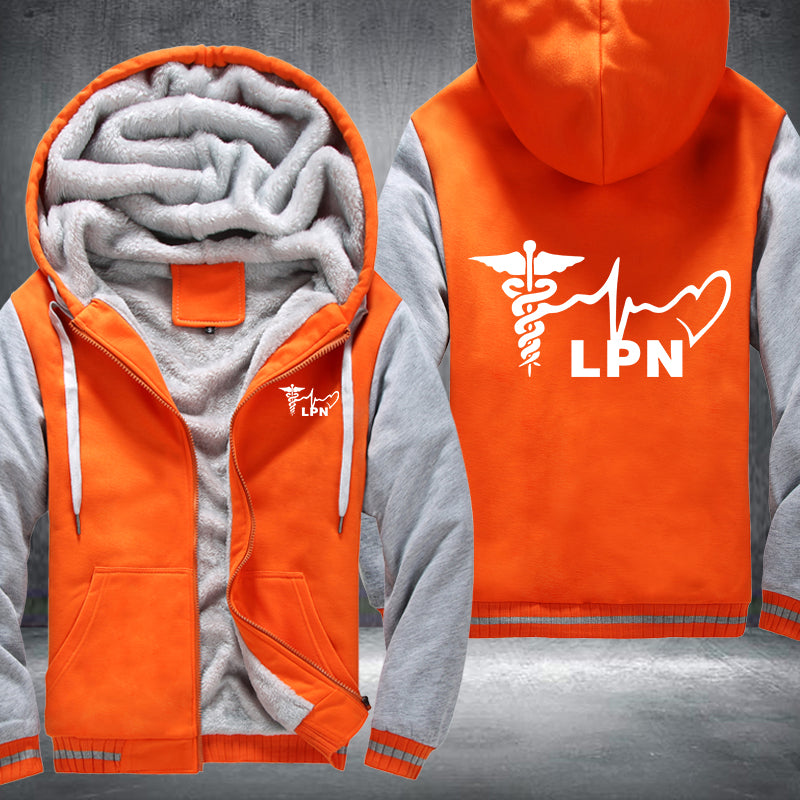 LPN Nurse Fleece Jacket