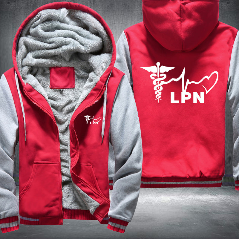 LPN Nurse Fleece Jacket