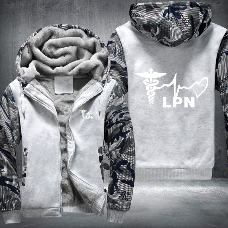 LPN Nurse Fleece Jacket