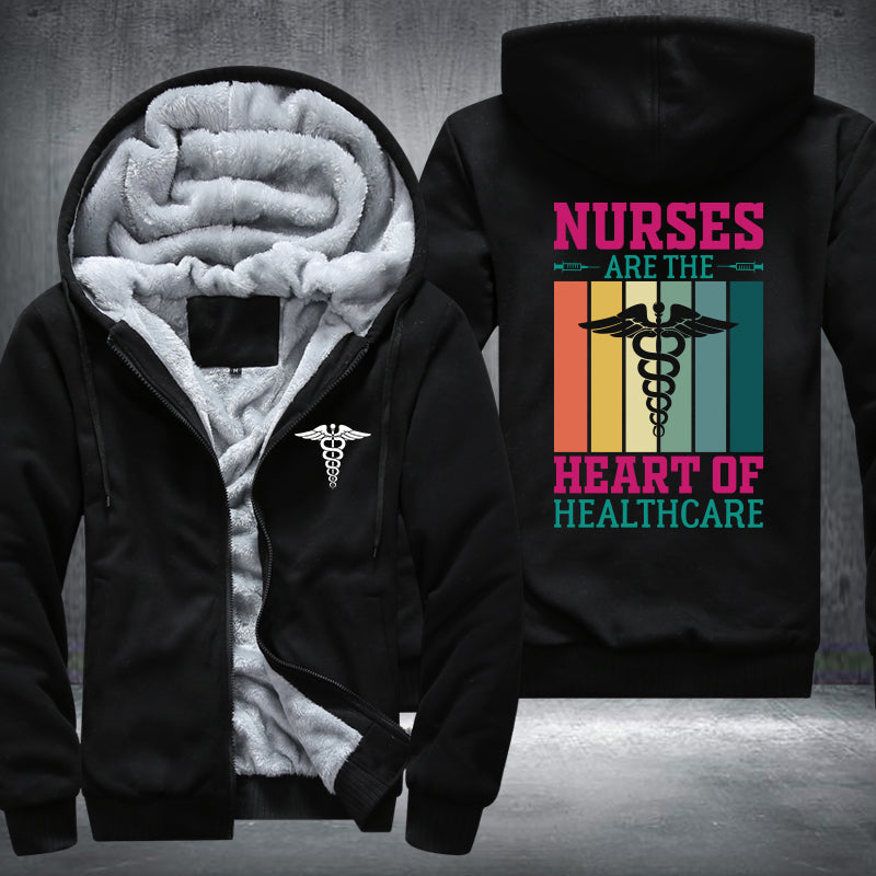 Nurse Heatlhcare Fleece Jacket