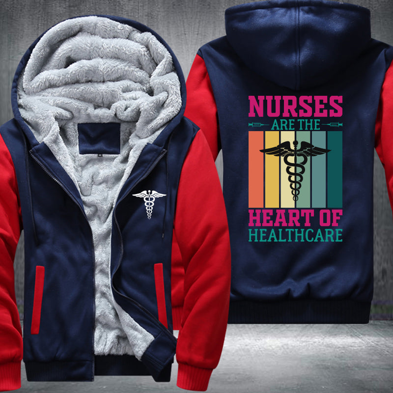 Nurse Heatlhcare Fleece Jacket