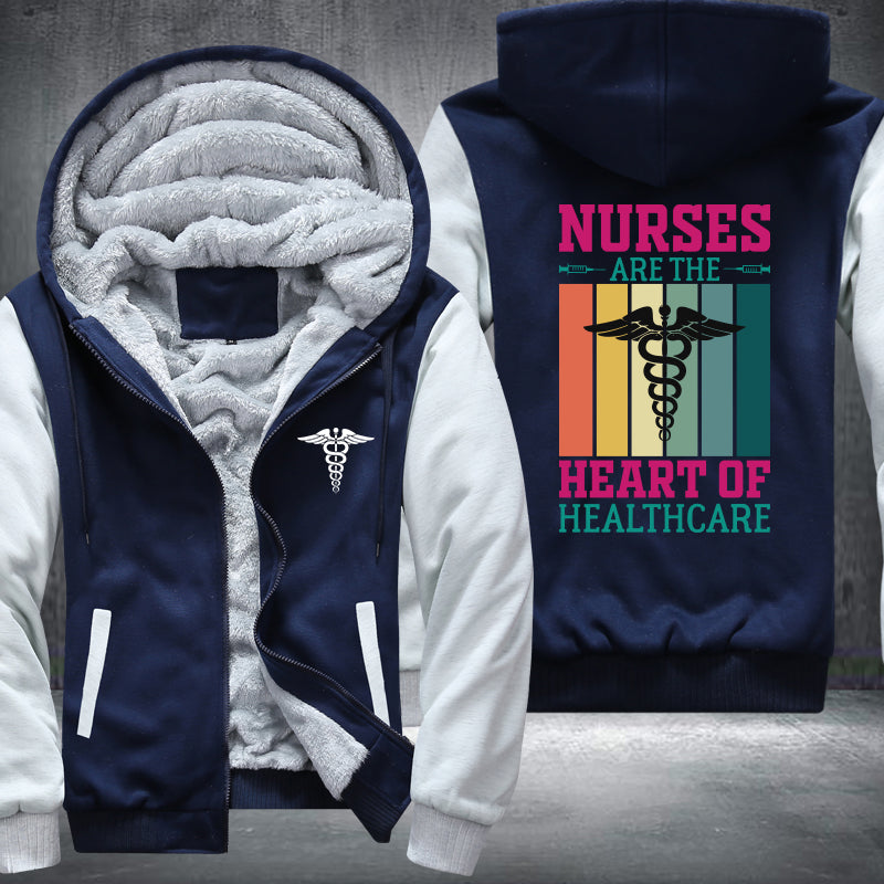 Nurse Heatlhcare Fleece Jacket