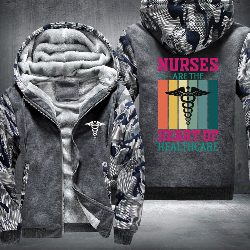 Nurse Heatlhcare Fleece Jacket