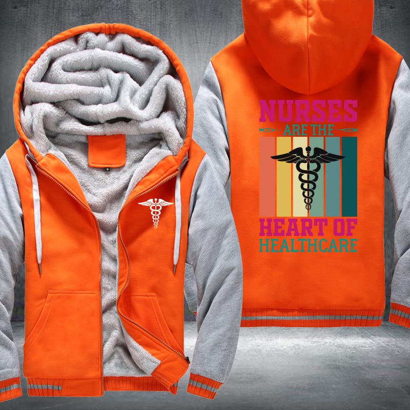 Nurse Heatlhcare Fleece Jacket