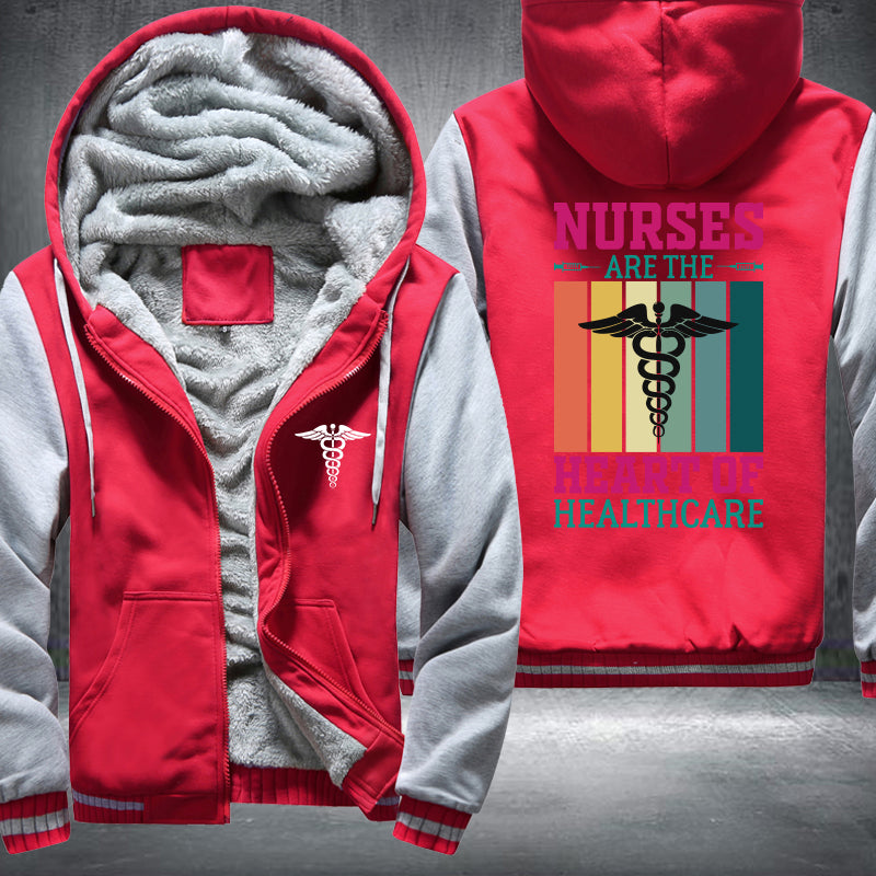 Nurse Heatlhcare Fleece Jacket