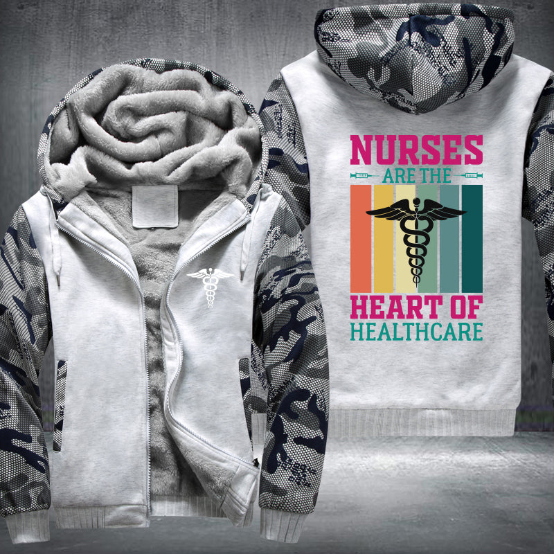 Nurse Heatlhcare Fleece Jacket