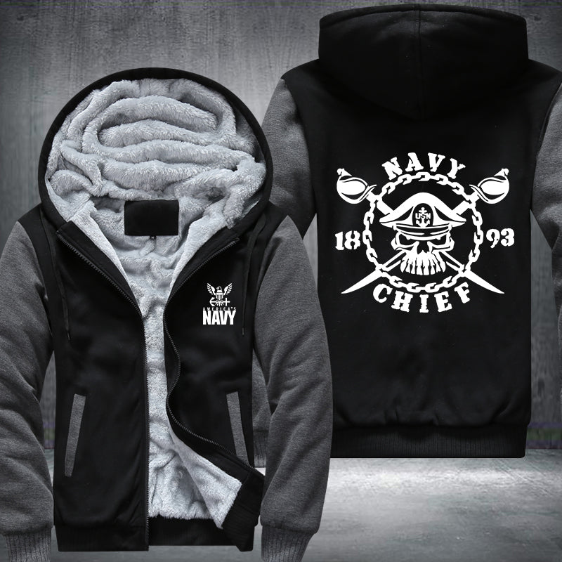 Navy Chief Fleece Jacket