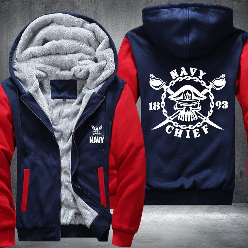 Navy Chief Fleece Jacket