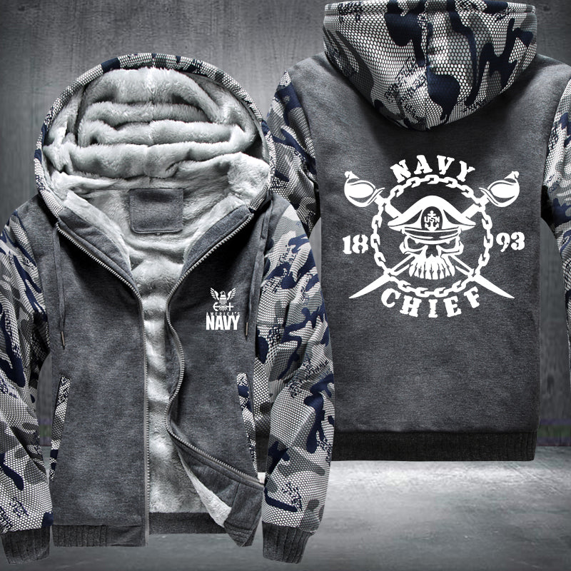 Navy Chief Fleece Jacket
