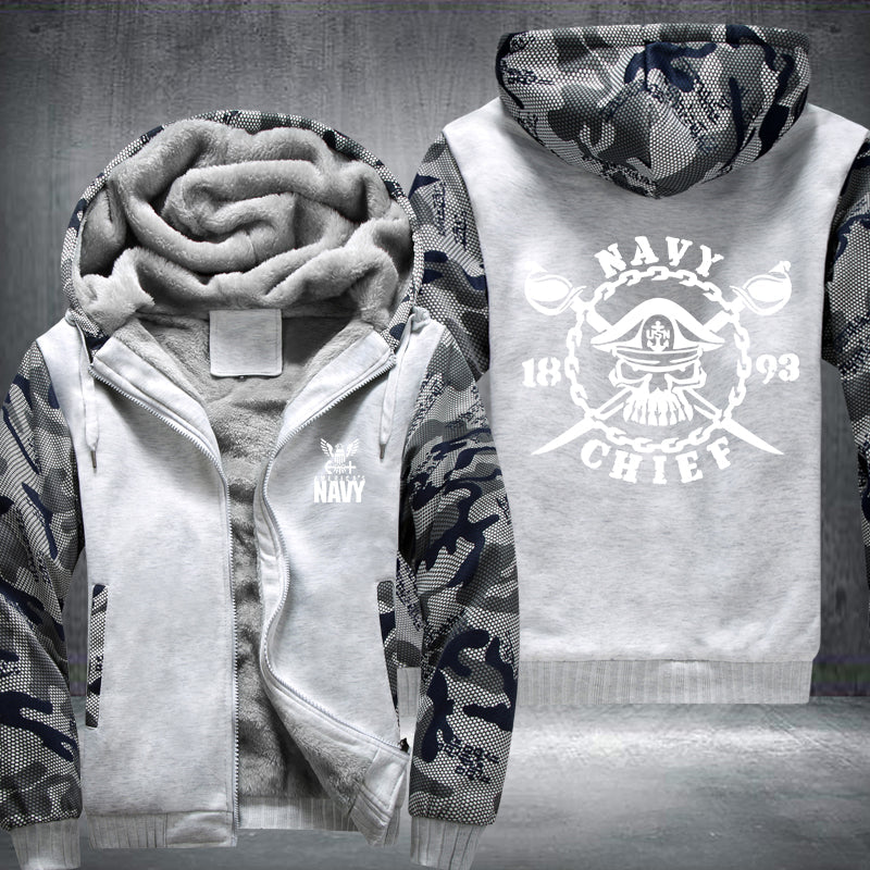 Navy Chief Fleece Jacket