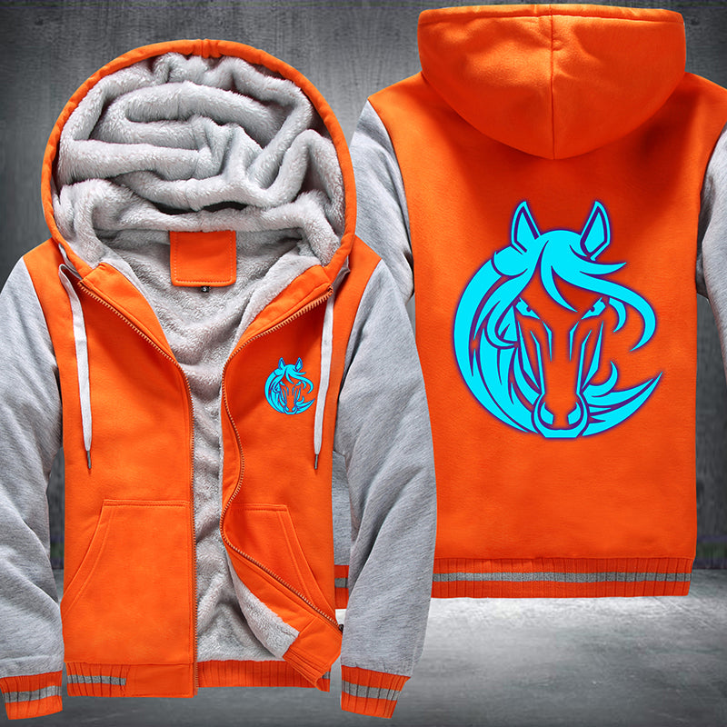 Luminous Horse Hoodie