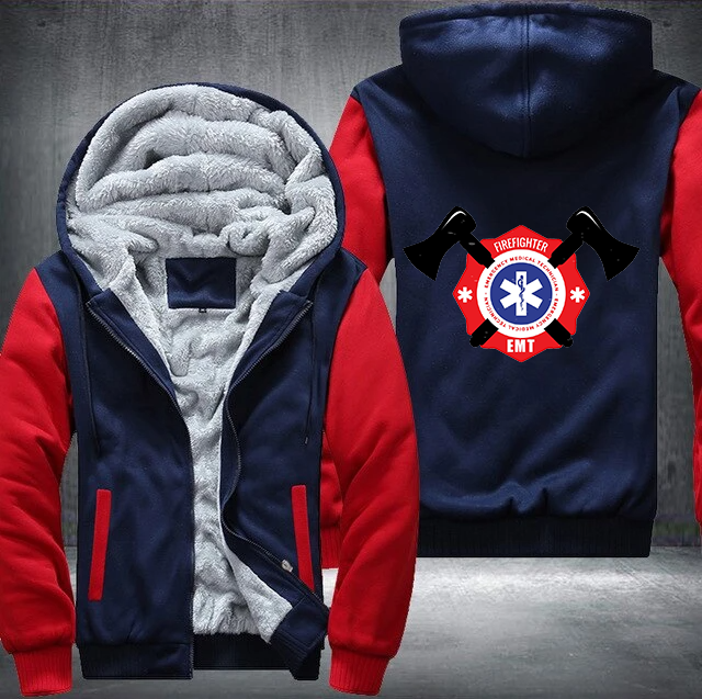 Firefighter EMT Fleece Hoodie iiGears