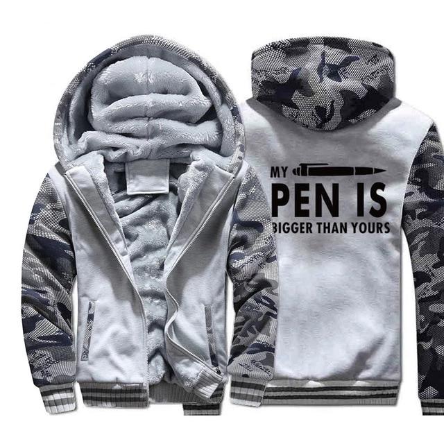 My Pen Is Bigger Fleece Jacket