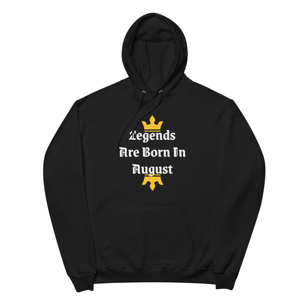 August fleece hoodie