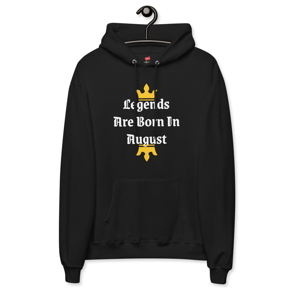 August fleece hoodie