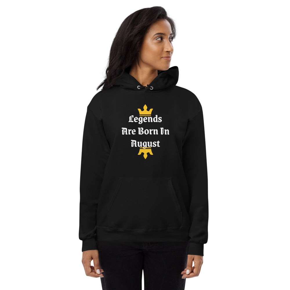 August fleece hoodie