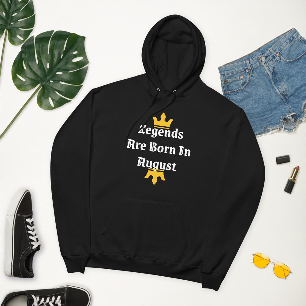 August fleece hoodie