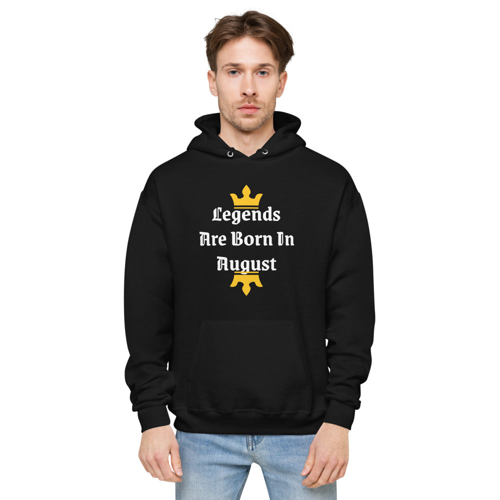 August fleece hoodie