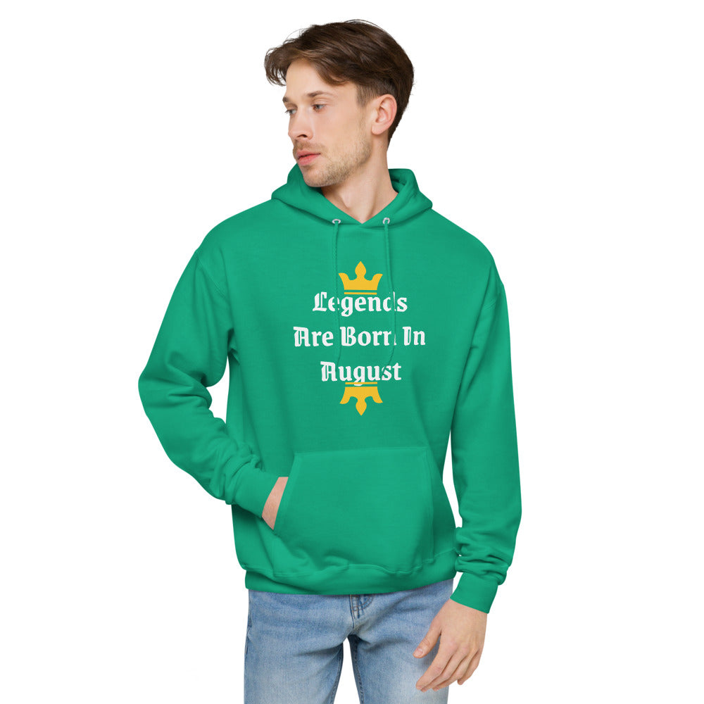 August fleece hoodie