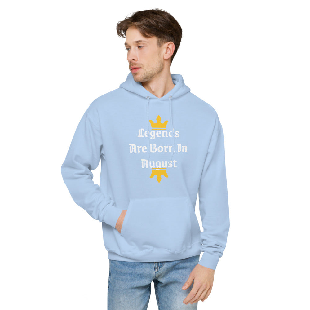 August fleece hoodie