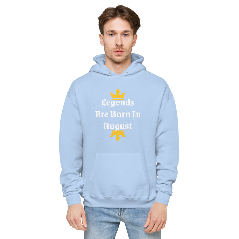August fleece hoodie