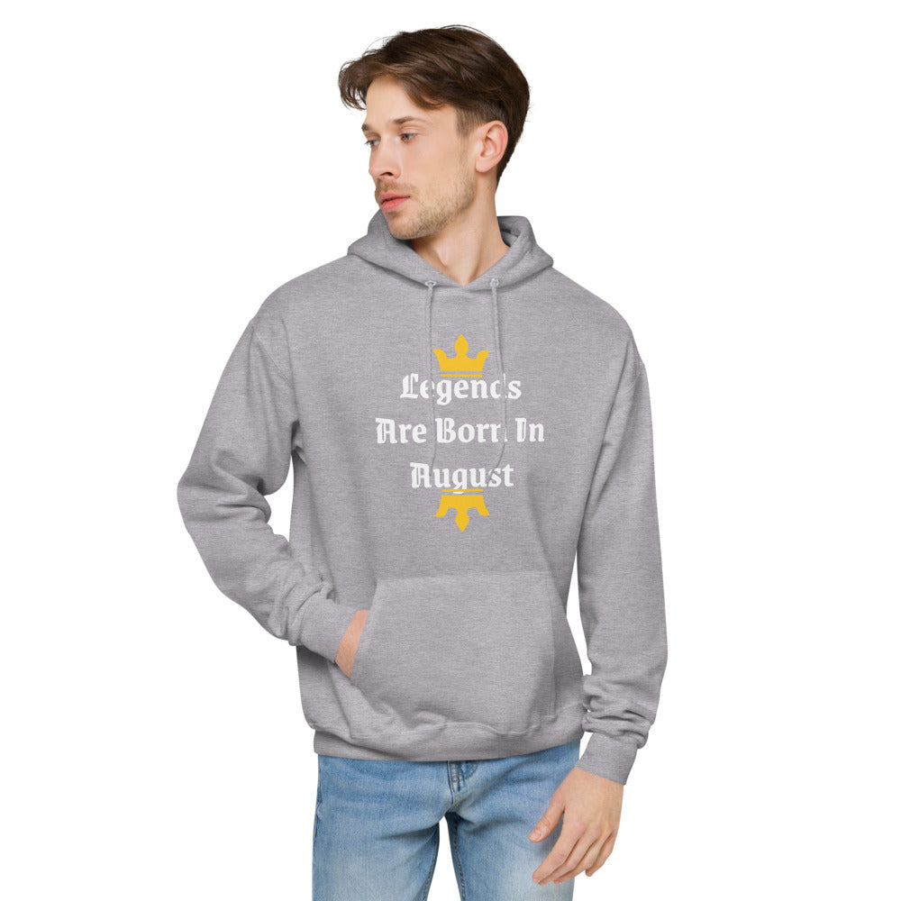 August fleece hoodie