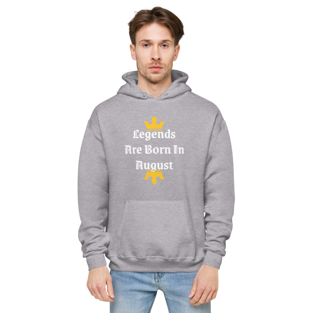 August fleece hoodie