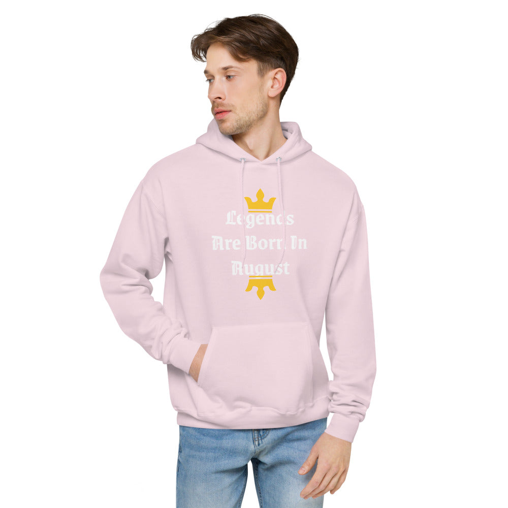 August fleece hoodie