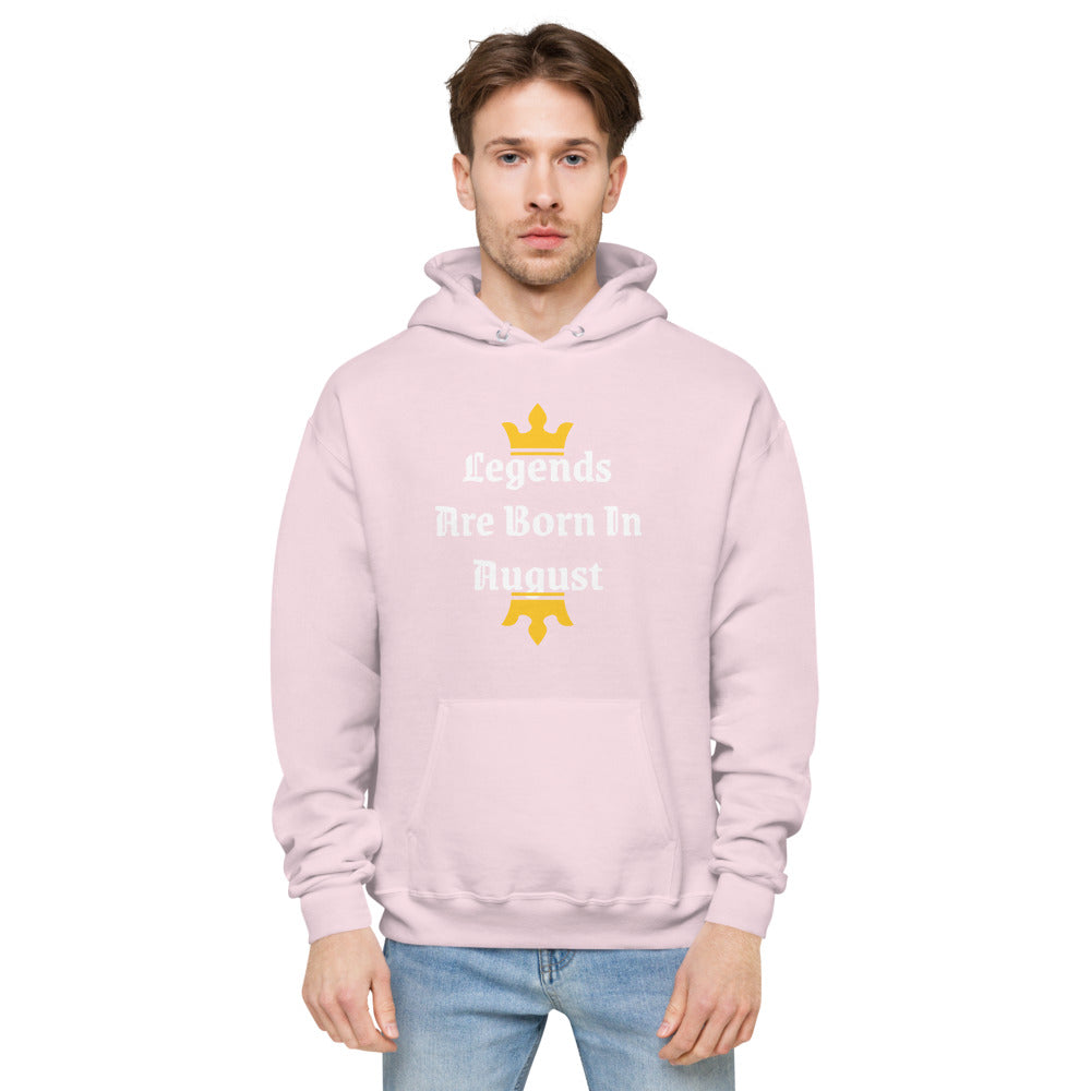 August fleece hoodie
