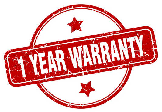 1 Year Warranty