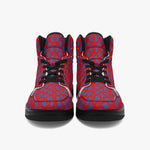 Black-sole AJ High Top Sneakers