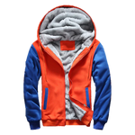 ORANGE FLEECE JACKET