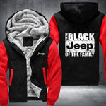 Black 4 x 4 Family Fleece Jacket