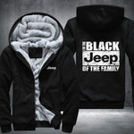 Black 4 x 4 Family Fleece Jacket