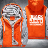 Black 4 x 4 Family Fleece Jacket
