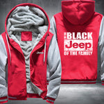 Black 4 x 4 Family Fleece Jacket