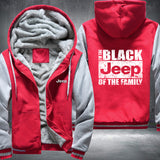 Black 4 x 4 Family Fleece Jacket