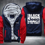 Black 4 x 4 Family Fleece Jacket