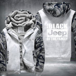 Black 4 x 4 Family Fleece Jacket