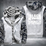 Black 4 x 4 Family Fleece Jacket