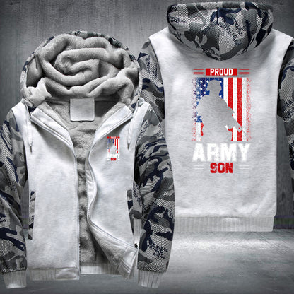 US Army Son Fleece Jacket