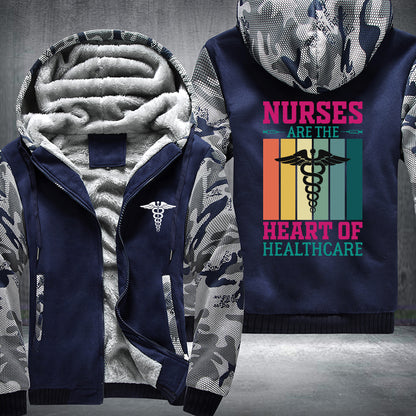 Nurse Heatlhcare Fleece Jacket