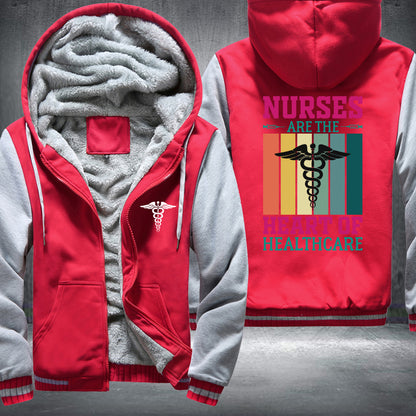 Nurse Heatlhcare Fleece Jacket